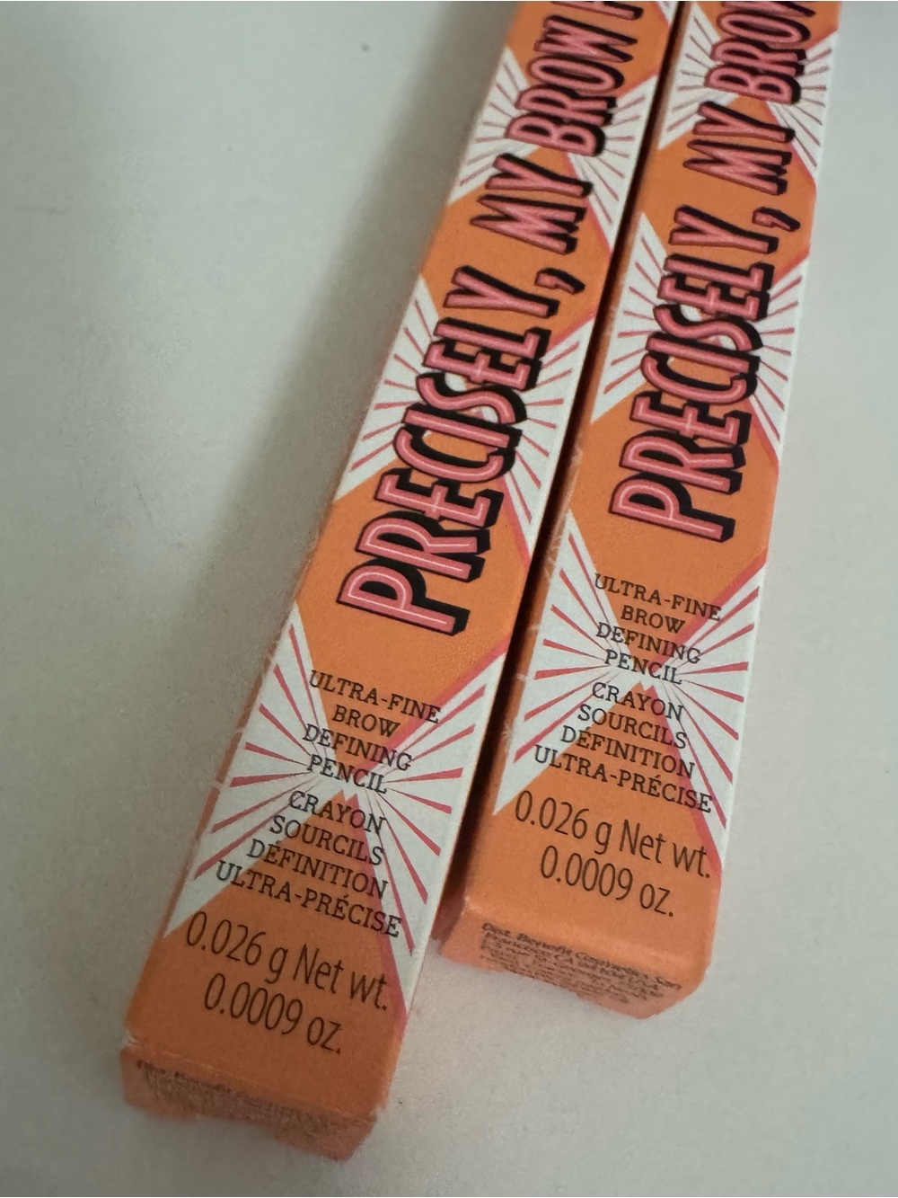 Benefit Precisely My Brow Pencil 3 WARM LIGHT BROWN 0.026g Travel Size - Picture 3 of 5